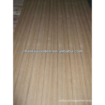 3.6mm Blütenschnitt Teak Fancy Furnier Sperrholz &amp; Geradkorn Teakholz Veneer Phantasie Sperrholz